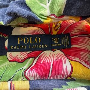 Ralph Lauren Floral Casual Button Down Shirt - 3XB(31x32)